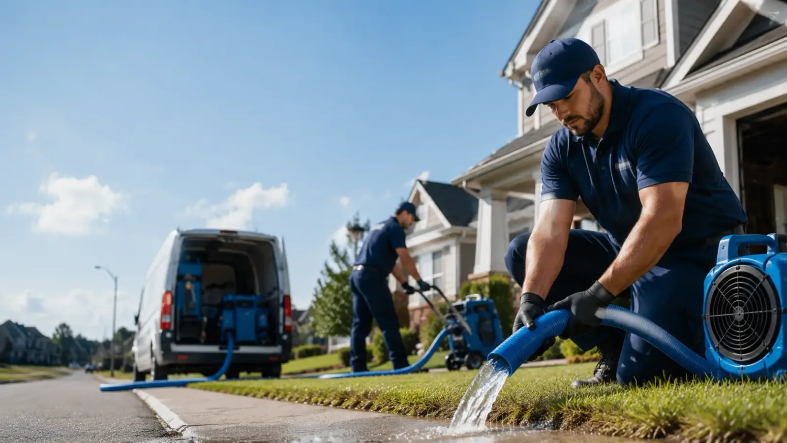 Flood Damage Restoration in Holly, MI